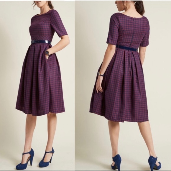 Modcloth Boatneck Dress Size XL - Picture 3 of 7